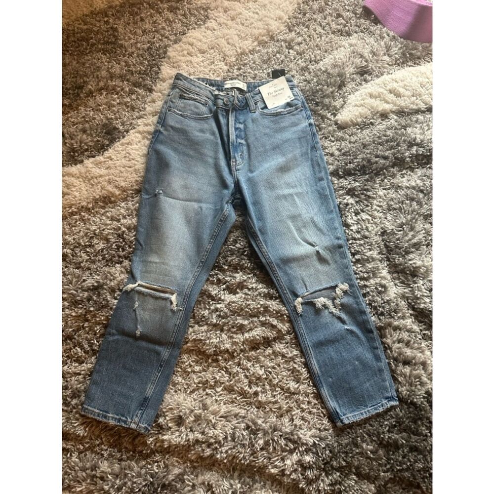 NWT Abercrombie curve love high rise skinny jeans - Picture 5 of 7